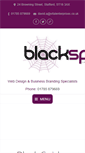 Mobile Screenshot of blackspiderdesign.co.uk